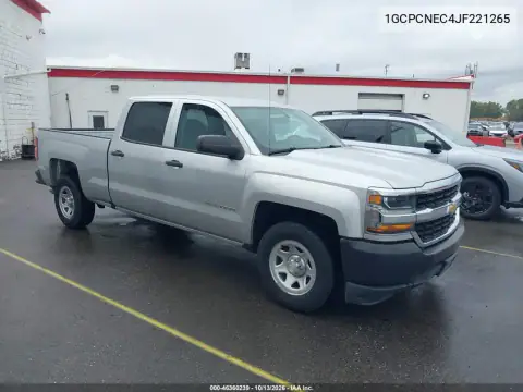 1GCPCNEC4JF221265 — 2018 Chevrolet Silverado, Normalne zużycie, zdjęć przed naprawą