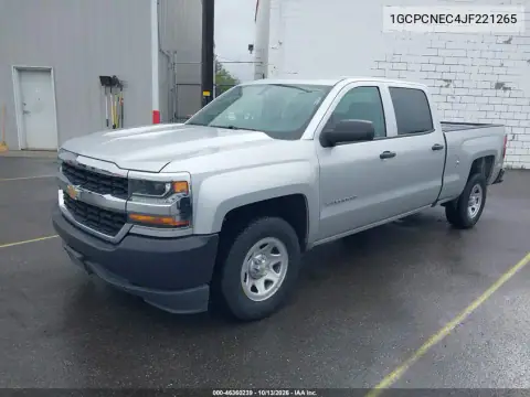 1GCPCNEC4JF221265 — 2018 Chevrolet Silverado, photo 3 from IAAI 28.10.2026, Normal wear