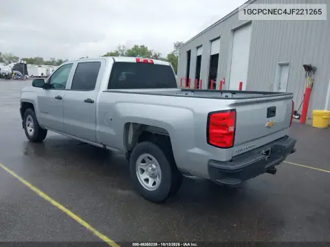 1GCPCNEC4JF221265 — 2018 Chevrolet Silverado, photo 4 from IAAI 28.10.2026, Normal wear