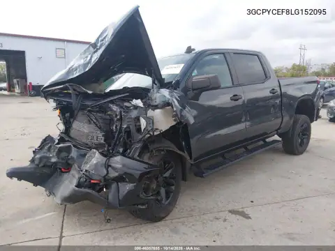 3GCPYCEF8LG152095 — 2020 Chevrolet Silverado, фото 2 з IAAI, Передня частина