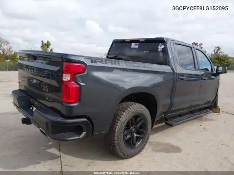 3GCPYCEF8LG152095 — 2020 Chevrolet Silverado, фото 4 з IAAI, Передня частина