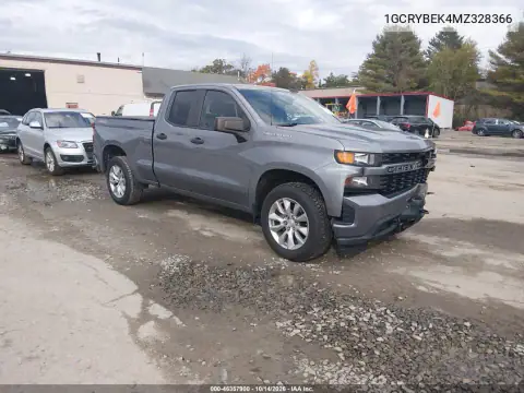 1GCRYBEK4MZ328366 — 2021 Chevrolet Silverado, Передняя часть, фото до ремонта