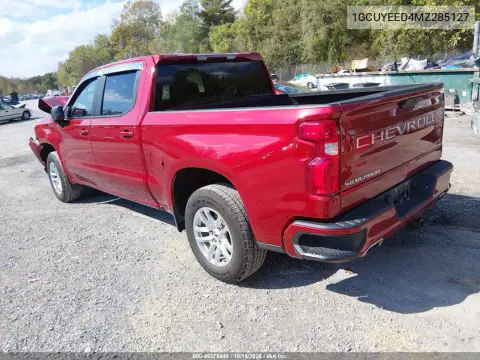 1GCUYEED4MZ285127 — 2021 Chevrolet Silverado, фото 4 с аукциона IAAI, ПЕРЕДНЯЯ ЧАСТЬ