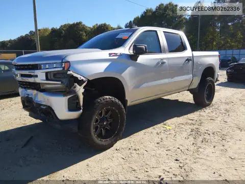 3GCUYEED8MG262336 — 2021 Chevrolet Silverado, zdjęcie 2 z IAAI, Przód