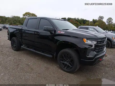 3GCUDFED0RG253008 — 2024 Chevrolet Silverado, Parte trasera, fotos antes de reparar