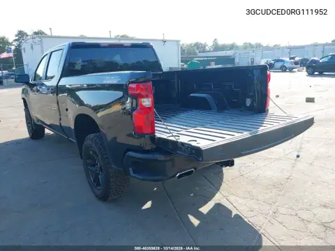 3GCUDCED0RG111952 — 2024 Chevrolet Silverado, ფოტო 4, IAAI, წინა ნაწილი