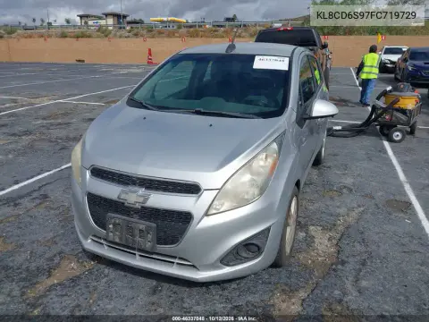 2015 Chevrolet Spark 1Lt Cvt VIN KL8CD6S97FC719729 фото 3