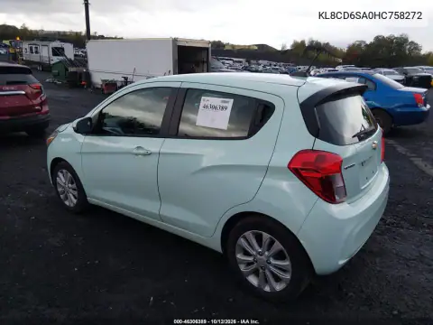 KL8CD6SA0HC758272 — 2017 Chevrolet Spark, фото 4 с аукциона IAAI 20.10.2026, Естественный износ