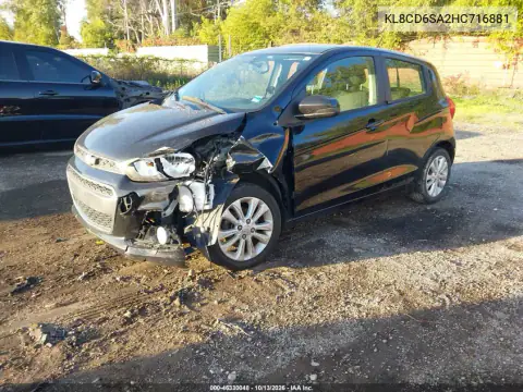 2017 Chevrolet Spark 1Lt Cvt VIN KL8CD6SA2HC716881 фото 3