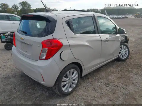 KL8CF6SA2HC743024 — 2017 Chevrolet Spark, photo 5 from IAAI, Right front