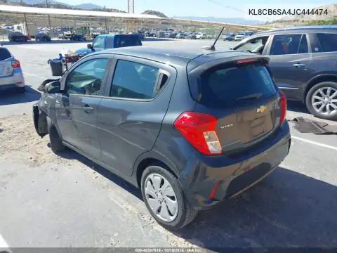 KL8CB6SA4JC444474 — 2018 Chevrolet Spark, фото 4 з IAAI, Передня частина