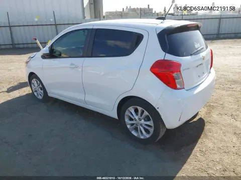 2021 Chevrolet Spark Fwd 1Lt Automatic VIN KL8CD6SA0MC219158 фото 4