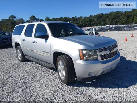 1GNSCJE06DR105052 — 2013 Chevrolet Suburban, Left side, before-repair photos