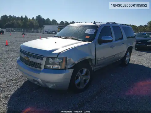 1GNSCJE06DR105052 — 2013 Chevrolet Suburban, photo 3 from IAAI, Left side