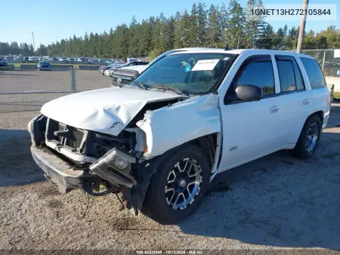 1GNET13H272105844 — 2007 Chevrolet TrailBlazer, photo 3 from IAAI, Front end