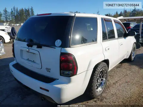 1GNET13H272105844 — 2007 Chevrolet TrailBlazer, photo 5 from IAAI, Front end