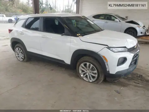2021 Chevrolet Trailblazer Fwd Ls VIN KL79MMS24MB181161 фото 2