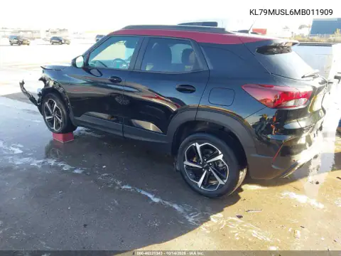 KL79MUSL6MB011909 — 2021 Chevrolet TrailBlazer, foto 4 de IAAI 29.10.2026, Delantera izquierda