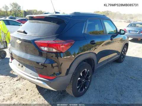 KL79MPS28MB085731 — 2021 Chevrolet TrailBlazer, фото 4 з IAAI, Передня частина
