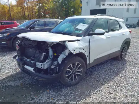 KL79MSSL3RB112868 — 2024 Chevrolet TrailBlazer, foto 2 de IAAI, Parte delantera