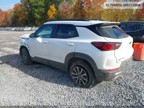 KL79MSSL3RB112868 — 2024 Chevrolet TrailBlazer, foto 3 de IAAI, Parte delantera