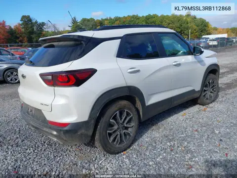 KL79MSSL3RB112868 — 2024 Chevrolet TrailBlazer, foto 4 de IAAI, Parte delantera