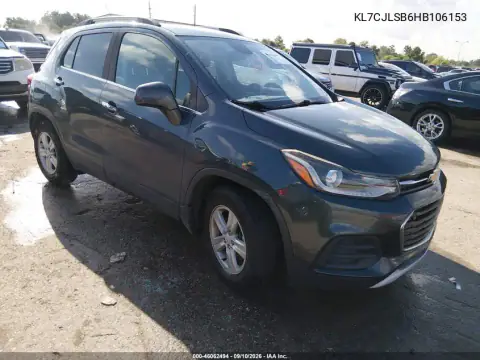 KL7CJLSB6HB106153 — 2017 Chevrolet TRAX, ЕСТЕСТВЕННЫЙ ИЗНОС, фото до ремонта