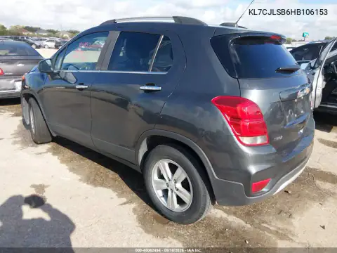 KL7CJLSB6HB106153 — 2017 Chevrolet TRAX, foto 3 de IAAI 21.10.2026, Desgaste normal