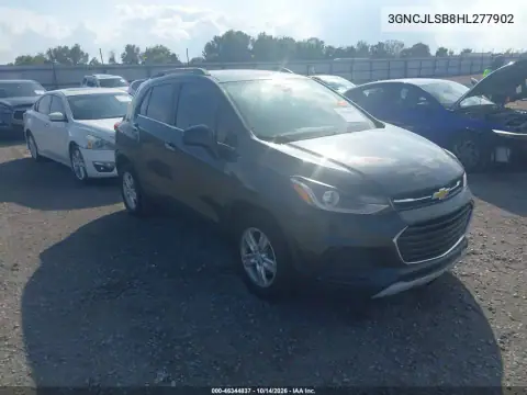3GNCJLSB8HL277902 — 2017 Chevrolet TRAX, ბუნებრივი ცვეთა, ფოტოები შეკეთებამდე