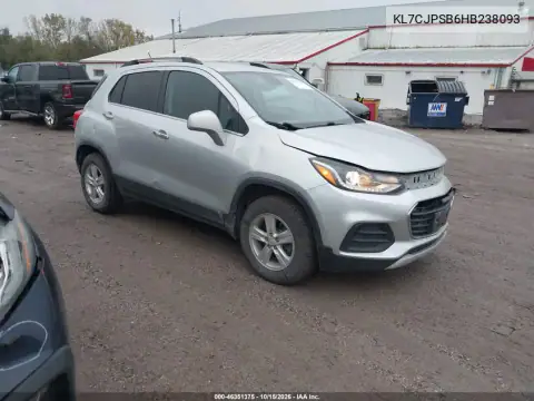 KL7CJPSB6HB238093 — 2017 Chevrolet TRAX, Left front, before-repair photos