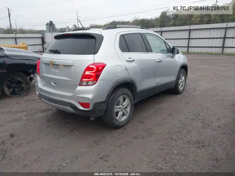 KL7CJPSB6HB238093 — 2017 Chevrolet TRAX, zdjęcie 5 z IAAI, Lewy przód