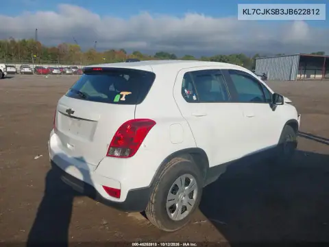 KL7CJKSB3JB622812 — 2018 Chevrolet TRAX, фото 5 с аукциона IAAI, ПЕРЕДНЯЯ ЧАСТЬ