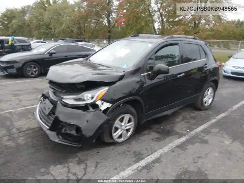 KL7CJPSB0KB948565 — 2019 Chevrolet TRAX, photo 2 from IAAI, Front end