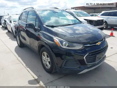 KL7CJLSB4KB919899 — 2019 Chevrolet TRAX, Звичайний знос, фото до ремонту