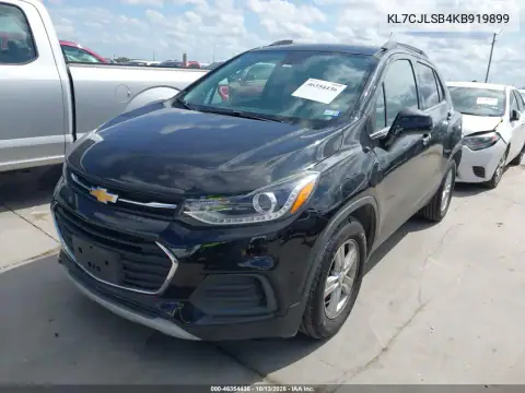 KL7CJLSB4KB919899 — 2019 Chevrolet TRAX, фото 3 з IAAI 20.10.2026, Звичайний знос