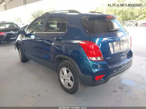 KL7CJLSB7LB332520 — 2020 Chevrolet TRAX, фото 15 с аукциона IAAI, Передняя часть