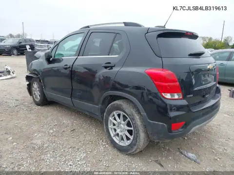 KL7CJLSB4LB319613 — 2020 Chevrolet TRAX, zdjęcie 4 z IAAI, Przód