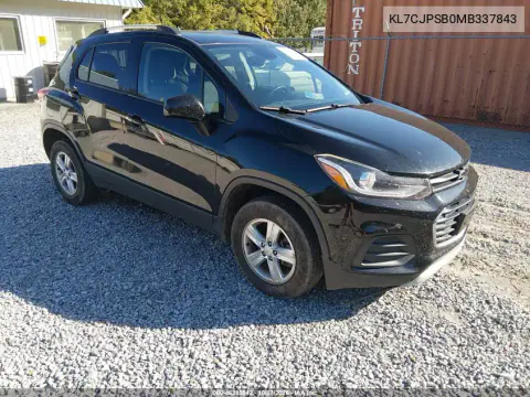 2021 Chevrolet Trax Awd Lt VIN KL7CJPSB0MB337843 фото 2
