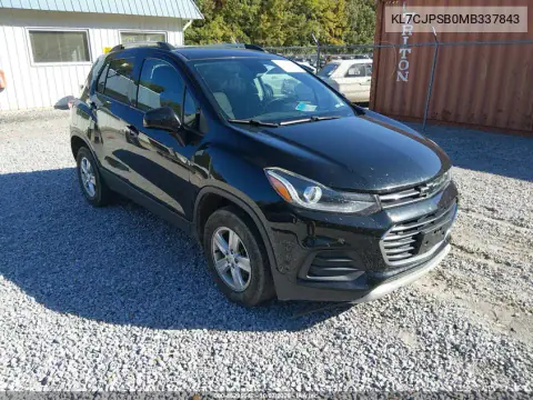 2021 Chevrolet Trax Awd Lt VIN KL7CJPSB0MB337843 фото 3