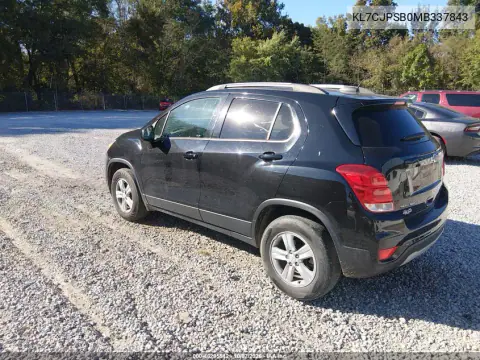2021 Chevrolet Trax Awd Lt VIN KL7CJPSB0MB337843 фото 4