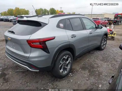 KL77LHE24RC200239 — 2024 Chevrolet TRAX, zdjęcie 5 z IAAI, Lewy przód