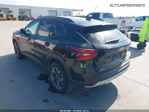 KL77LHEP5SC093073 — 2025 Chevrolet TRAX, фото 4 з IAAI, Задня частина