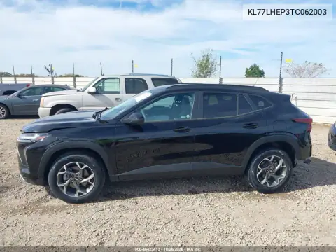KL77LHEP3TC062003 — 2026 Chevrolet TRAX, Задня частина, фото до ремонту