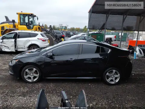 1G1RC6S58HU158609 — 2017 Chevrolet Volt, წინა მარცხენა ნაწილი, ფოტოები შეკეთებამდე