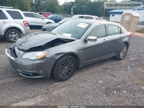 2013 Chrysler 200 Limited VIN 1C3CCBCG2DN522604 фото 3