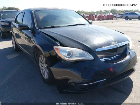 1C3CCBBBXDN601492 — 2013 Chrysler 200, Передняя часть, фото до ремонта
