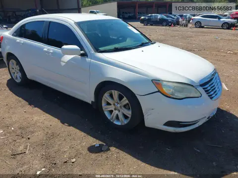 1C3CCBBB0DN656582 — 2013 Chrysler 200, Левый бок, фото до ремонта