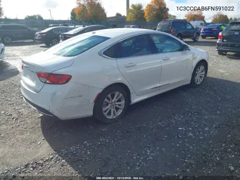 2015 Chrysler 200 Limited VIN 1C3CCCAB6FN591022 фото 5