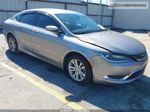 2015 Chrysler 200 Limited VIN 1C3CCCAB6FN666365 фото 2