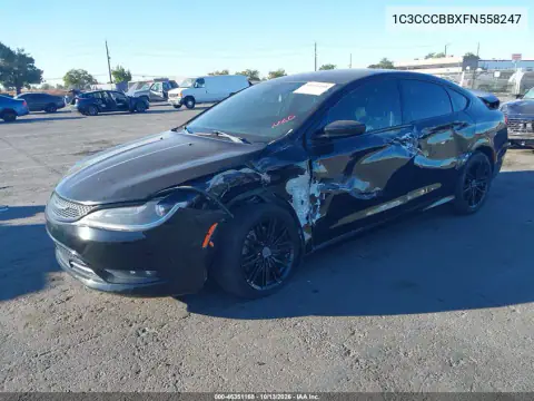 1C3CCCBBXFN558247 — 2015 Chrysler 200, фото 3 с аукциона IAAI, Левый бок